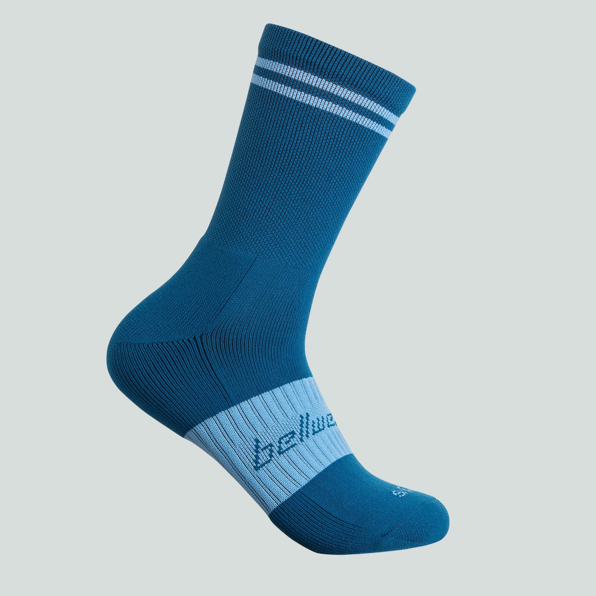 Victory Sock Baltic Blue/Ice Grey - Bellwether Clothing