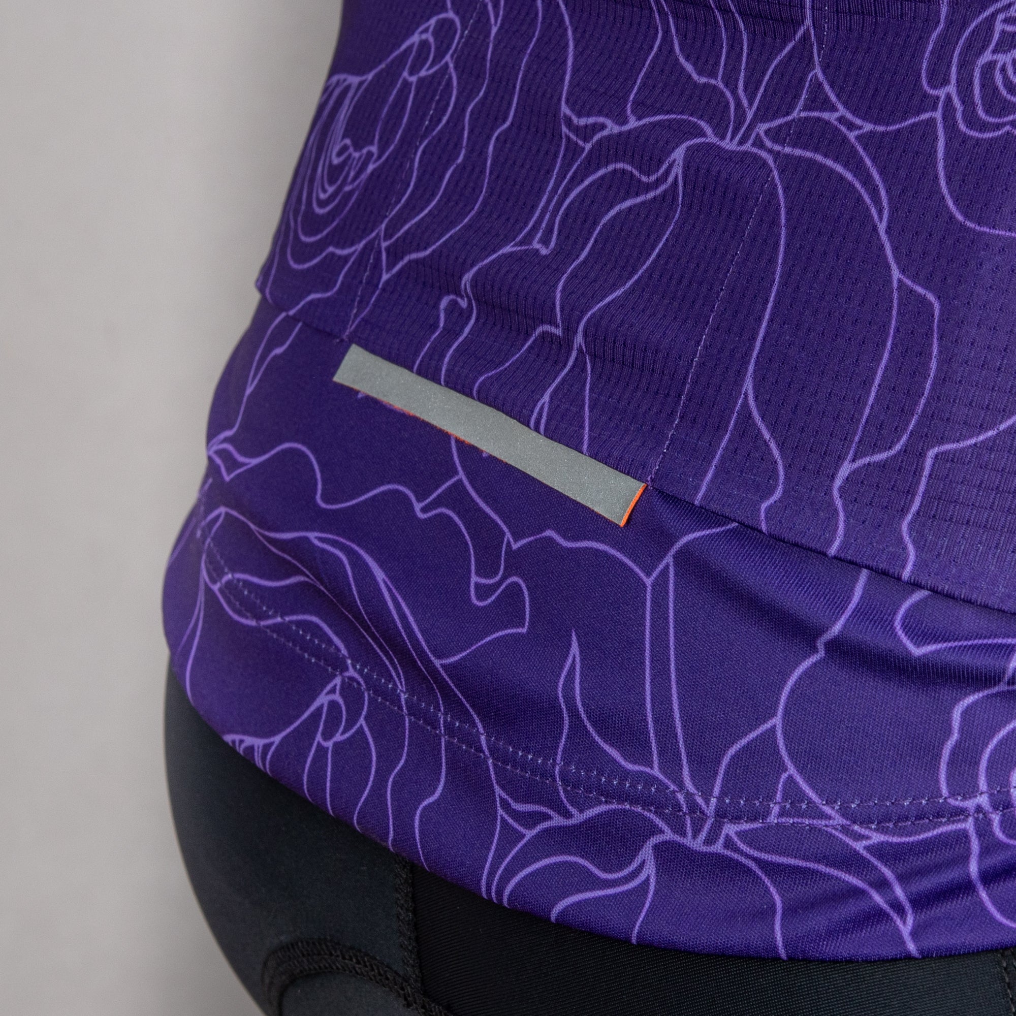 Women's Motion Jersey Purple - Bellwether Clothing