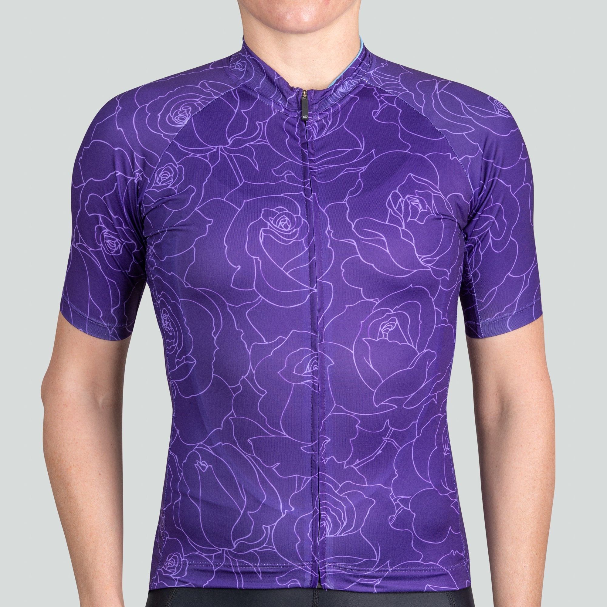 Women's Motion Jersey Purple - Bellwether Clothing