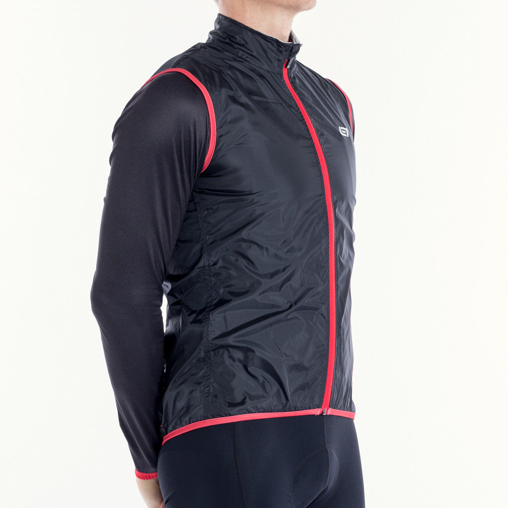 Velocity Ultralight Vest Black - Bellwether Clothing