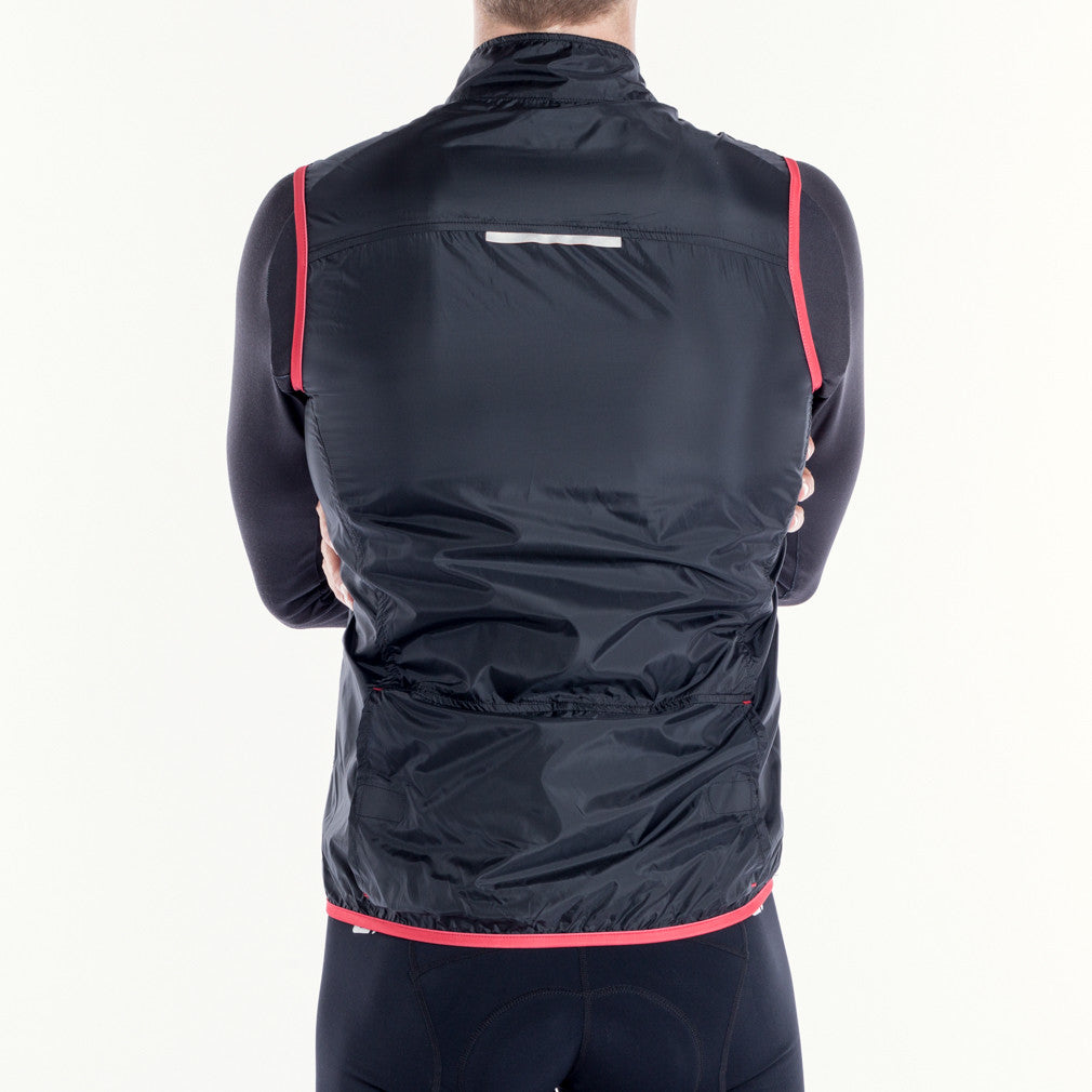 Velocity Ultralight Vest Black - Bellwether Clothing