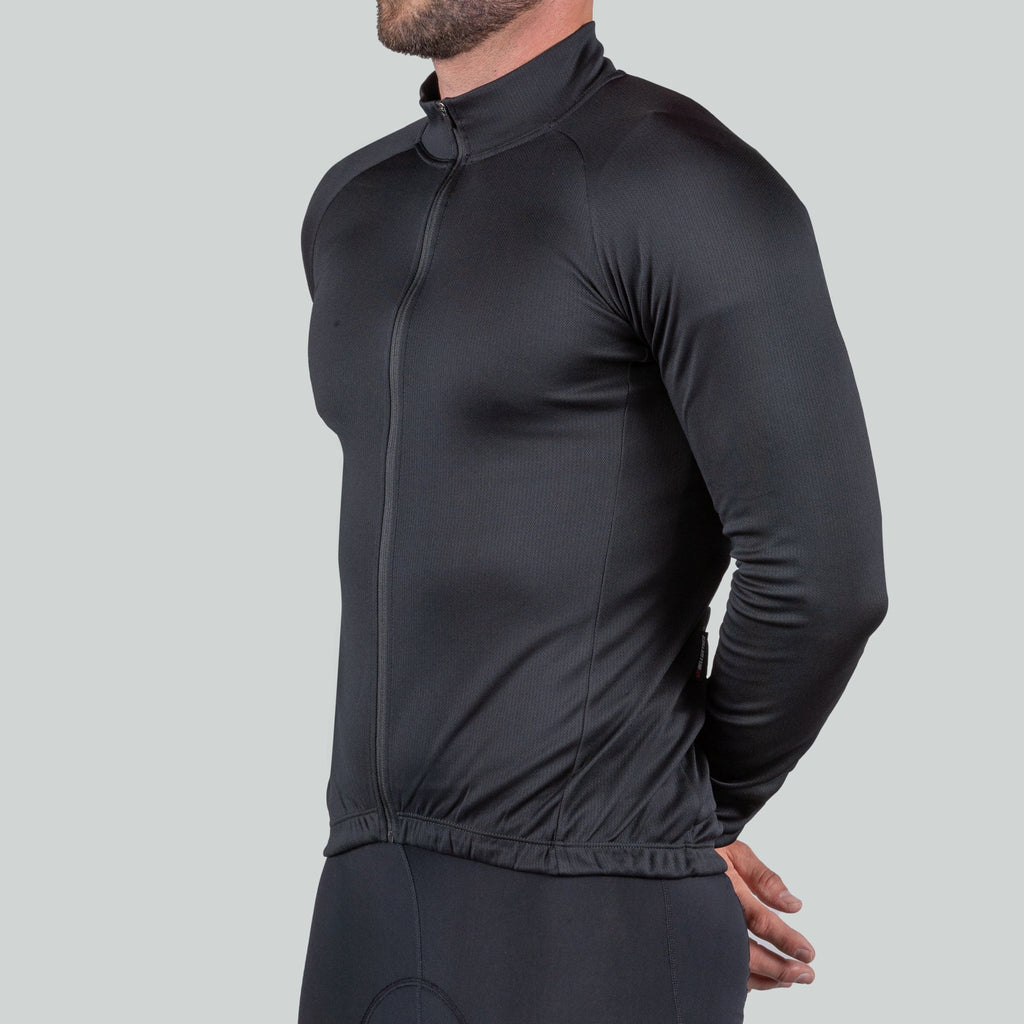Draft L/S Jersey Black - Bellwether Clothing