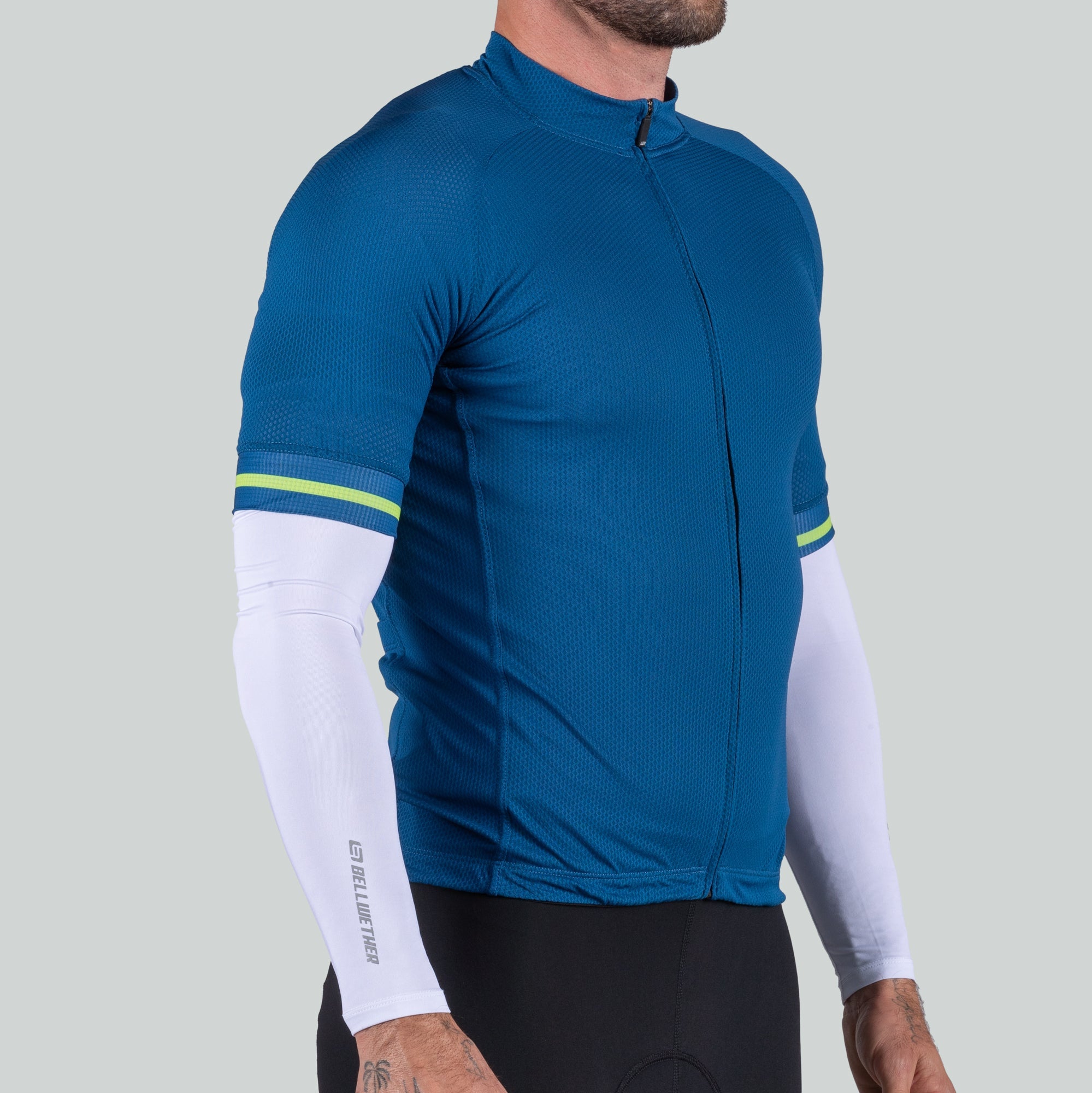 Sun Sleeves Coldflash UPF 40+ White - Bellwether Clothing