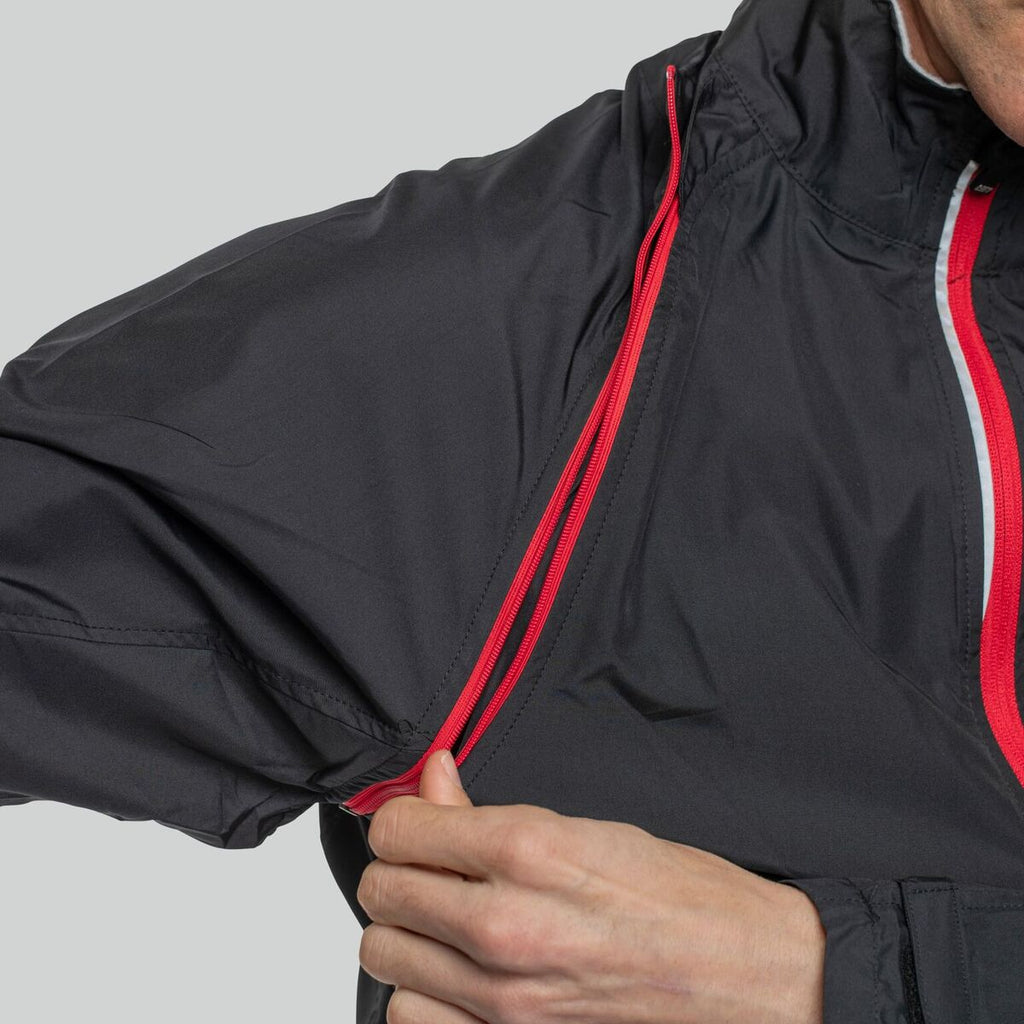 Velocity Convertible Jacket Black - Bellwether Clothing