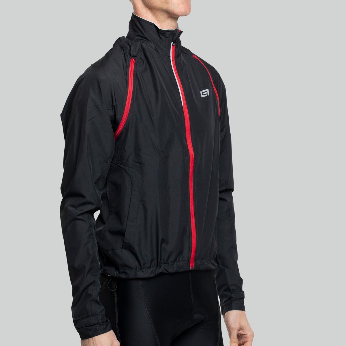 Velocity Convertible Jacket Black - Bellwether Clothing