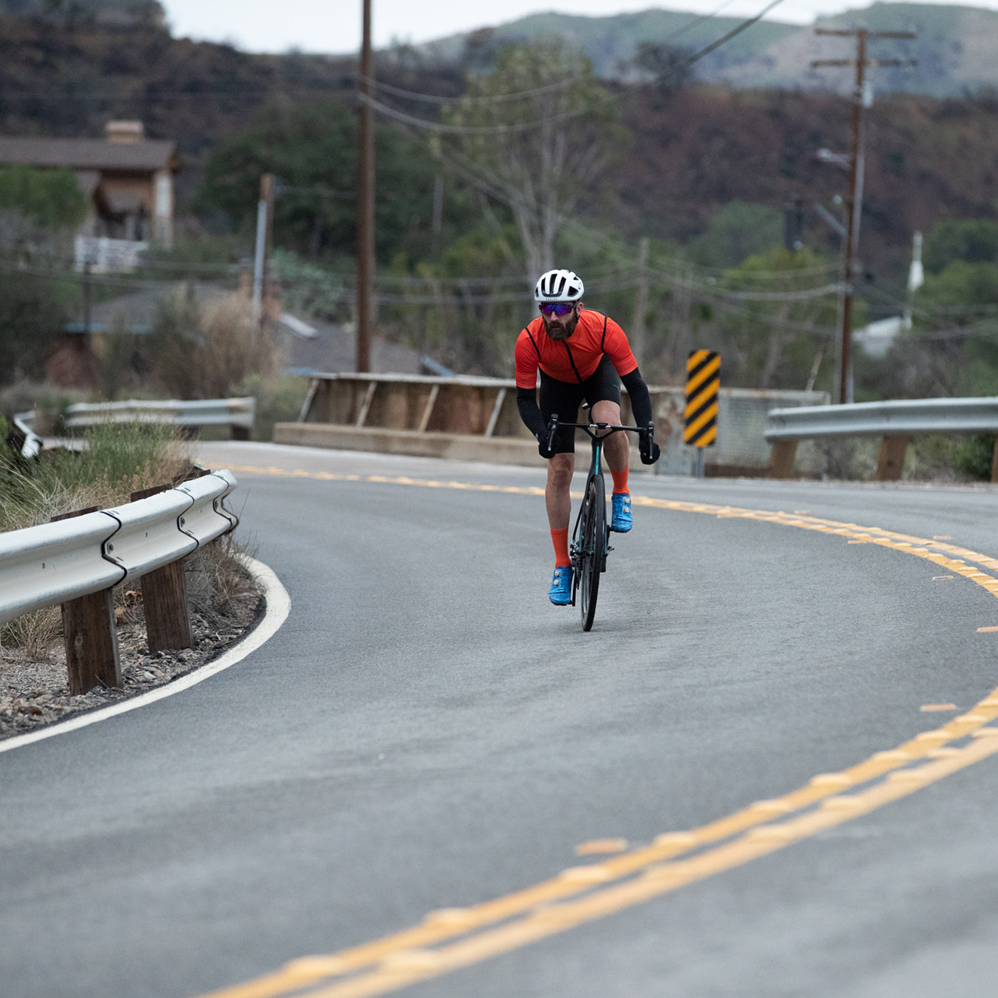 Velocity Vest Orange - Bellwether Clothing